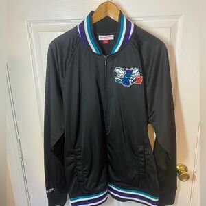 Charlottes Hornets Mitchell & Ness Jacket